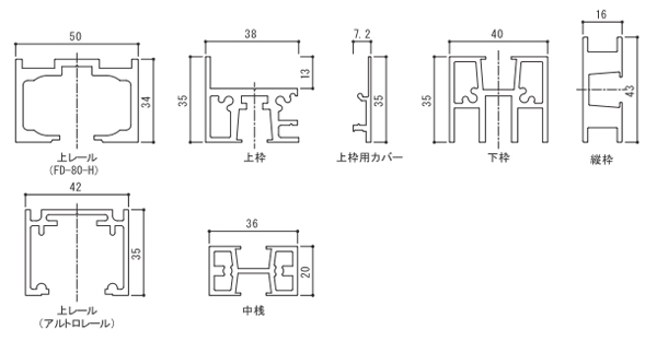 断面図